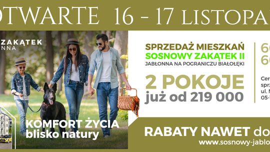 16-17 listopada Dni Otwarte w Sosnowym Zakątku II