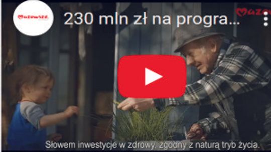 250 mln zł na program wsparcia od samorządu Mazowsza