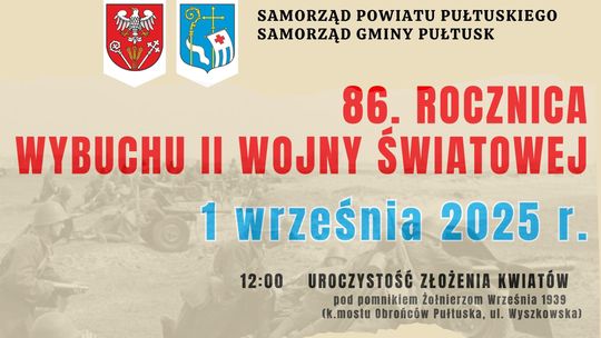 86. rocznica wybuchu II wojny światowej