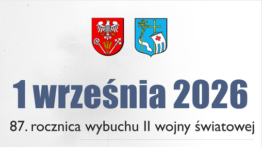 87. rocznica wybuchu II wojny światowej – zaproszenie na uroczystość