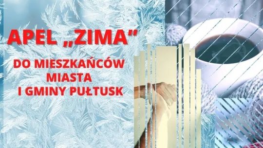APEL „ZIMA” DO MIESZKAŃCÓW MIASTA I GMINY PUŁTUSK