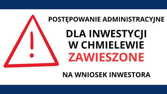 Bardzo dobra wiadomość dla mieszkańców Chmielewa i okolic!