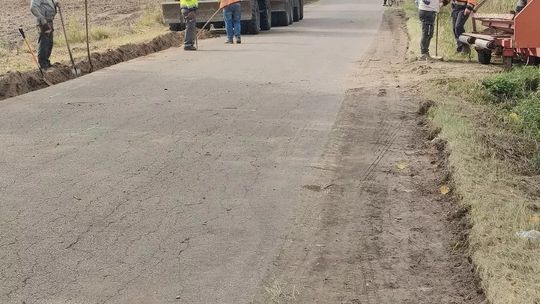 Będzie droga i wiejski plac
