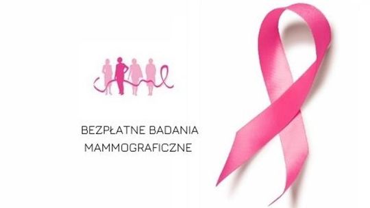 Bezpłatne badania mammograficzne dla Pań w wieku 50-69