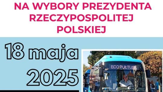BEZPŁATNY TRANSPORT NA WYBORY PREZYDENTA RZECZYPOSPOLITEJ POLSKIEJ