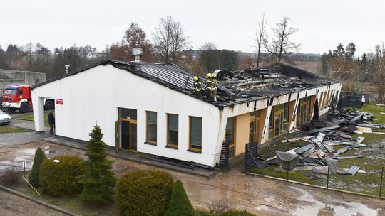 Burmistrz dziękuje strażakom za zaangażowanie