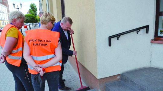 Burmistrz pozamiatał