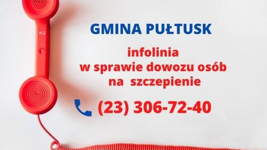 Dowiozą na szczepienie
