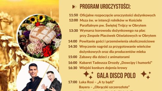 Dożynki Gminne w Obrytem