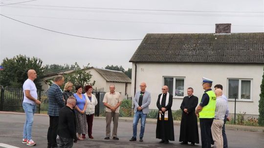 Droga powiatowa Domosław – Pokrzywnica przebudowana