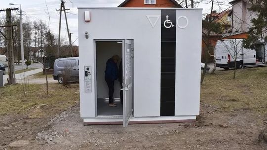 Druga toaleta w pobliżu cmentarzy