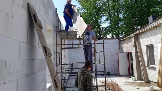 Drugi etap rozbudowy remizy OSP