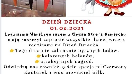 Dzień Dziecka z lodziarnią VANILOVE