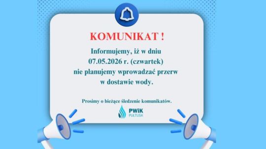 Dziś nie będzie przerw w dostawie wody