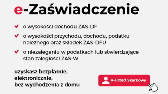 Elektroniczne zaświadczenia o dochodach i o niezaleganiu w podatkach