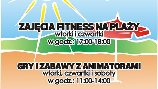 Fitness na plaży miejskiej