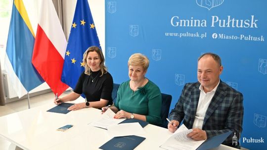 Gmina Pułtusk i Powiat Pułtuski łączą siły – wspólna inwestycja nad Narwią