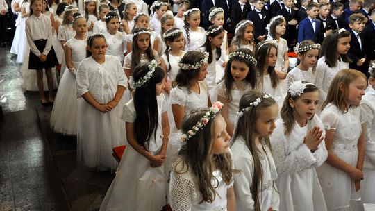I Komunia św. w Bazylice - fotogaleria