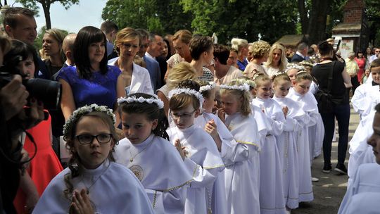 I Komunia św. w parafii św. Stanisława Kostki