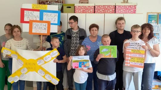Zajęcia edukacyjne pt. „Bezpieczne wakacje"