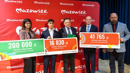 Jest wsparcie sejmiku Mazowsza dla mieszkańców. W tym roku rekordowe!