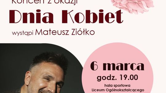 Już 6 marca koncert Mateusza Ziółko