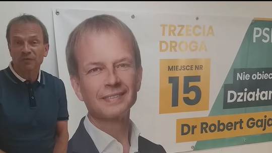 Już dziś konwencja wyborcza Roberta Gajdy!