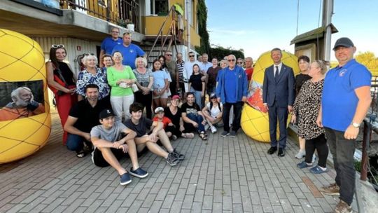 Kajakarze uczcili pamięć Grzegorza Śniadowskiego