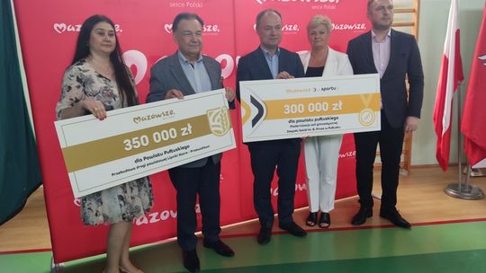 Kasa na przebudowę drogi i modernizację sali gimnastycznej