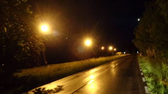 Kokoszka nocą