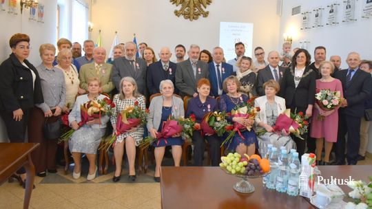 Kolejne małżeńskie jubileusze w Urzędzie Miejskim w Pułtusku