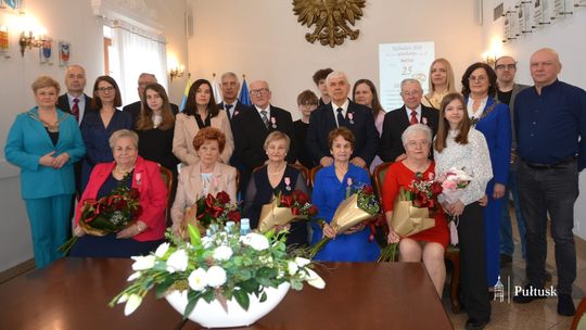 Kolejne ZŁOTE PARY w pułtuskim ratuszu Kolejne ZŁOTE PARY w pułtuskim ratuszu
