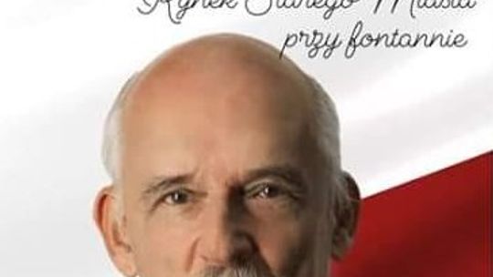 Korwin Mikke odwiedzi Pułtusk