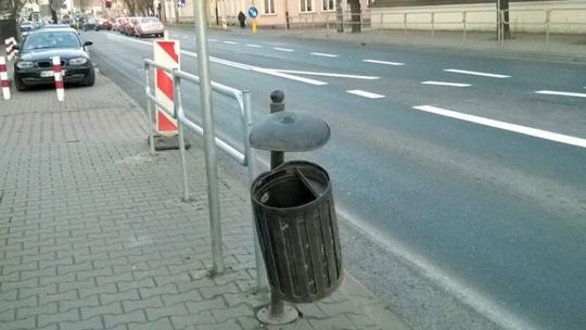 Kosze przy krajówce do liftingu