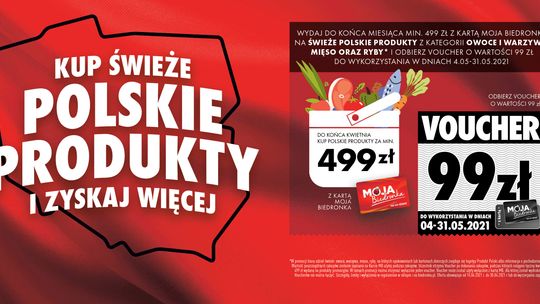 Kwiecień miesiącem polskich produktów świeżych w Biedronce