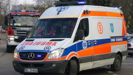 LEGIONOWO. Był odwodniony i ledwo przytomny