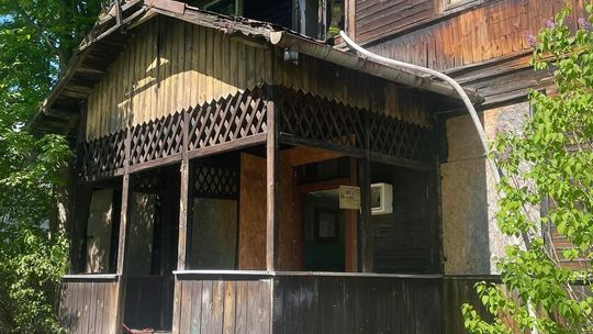 LEGIONOWO. Pożar pustostanu przy ul. Batorego