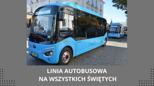 Linia autobusowa na Wszystkich Świętych