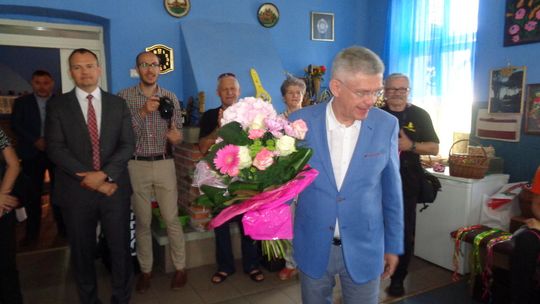 Marszałek SENATU Stanisław Karczewski w Kuźni Kurpiowskiej w Pniewie