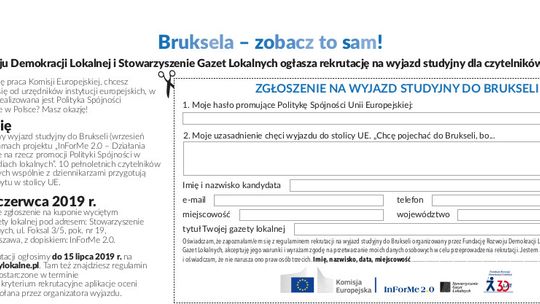 Marzenia podróżnych – koszmar mieszkańców – Przeczytaj artykuł, weź udział w rekrutacji i wyjedź do Brukseli!