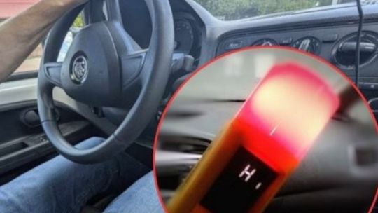 Mężczyzna prawie 4 promile a kobieta z 2 promilami