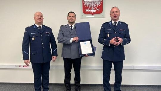 Mianowany na zastępcę naczelnika Wydziału Prewencji