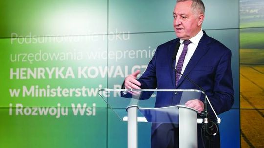 MINISTER ROLNICTWA I ROZWOJU WSI INFORMUJE
