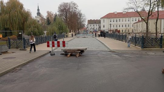 Most Benedyktyński już dostępny dla pieszych