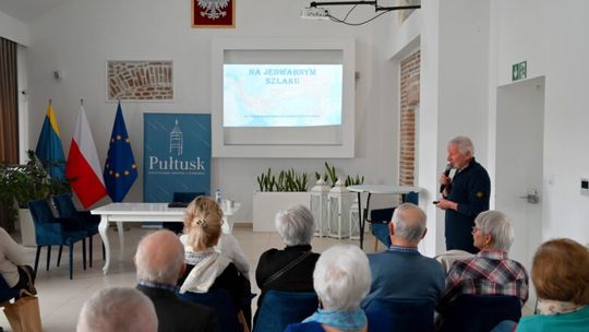 „Na jedwabnym szlaku”- wykład dla Seniorów w Centrum Dziedzictwa Kulturowego w Pułtusku
