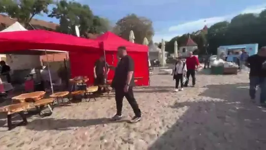 Na pułtuskim rynku trwa Jarmark Staropolski