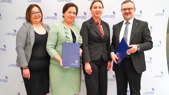 Nawiązanie współpracy LO im. Piotra Skargi z Wyższą Szkołą Inżynierii i Zdrowia