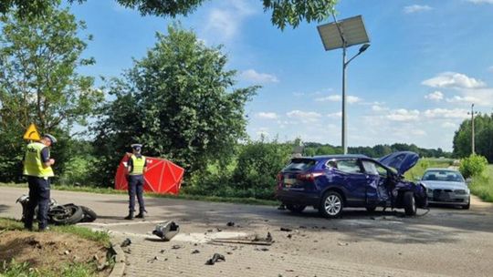 Nie żyje motocyklista