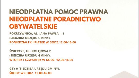 Nieodpłatna pomoc prawna