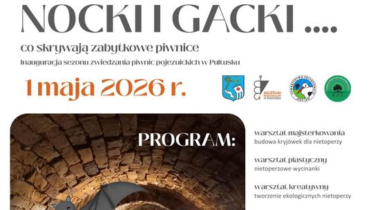 Nocki i Gacki – inauguracja sezonu zwiedzania piwnic w Pułtusku